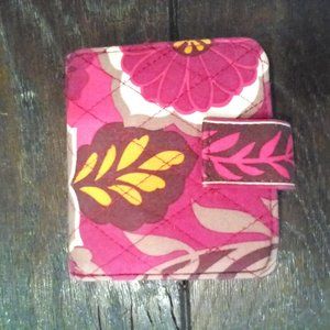 Vera Bradley Wallet, pink bifold